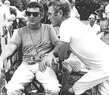 sur le tournage de thomas crown