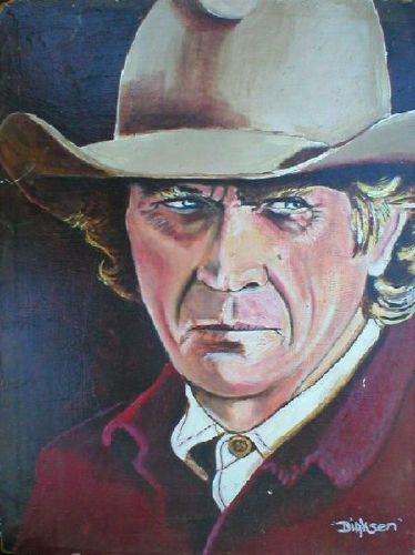 peinture de steve sur tom horn