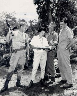 la proie des vautours-never so few sur le tournage