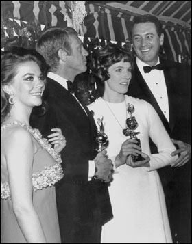 Natalie Wood, Steve Mc Queen, Julie Andrews, Rock Hudson