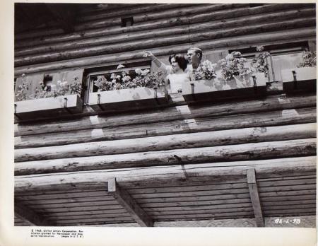 dans le chalet louer pendant le tournage de la grande evasion