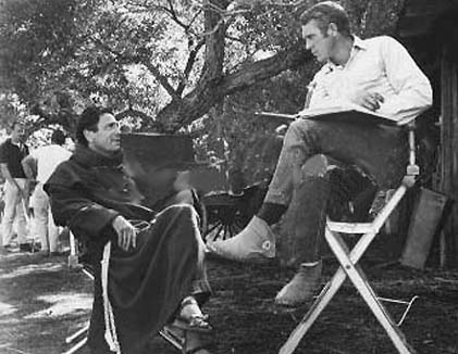 sur le tournage de nevada smith