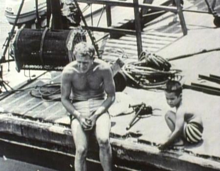 sur la cannoniere avec chad