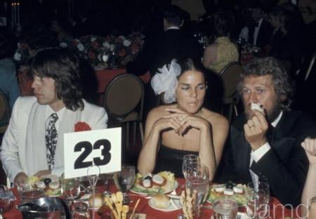 avec mick jagger et ali