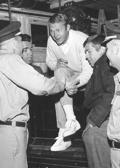 photo du tournage la grande �vasion